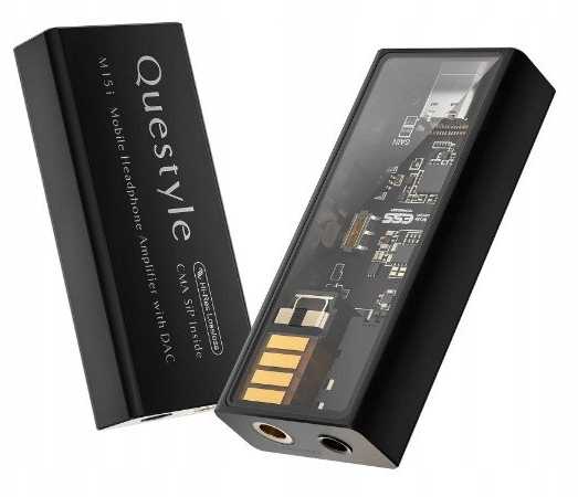 Questyle M15i - Mobilusis ausinių stiprintuvas su DAC