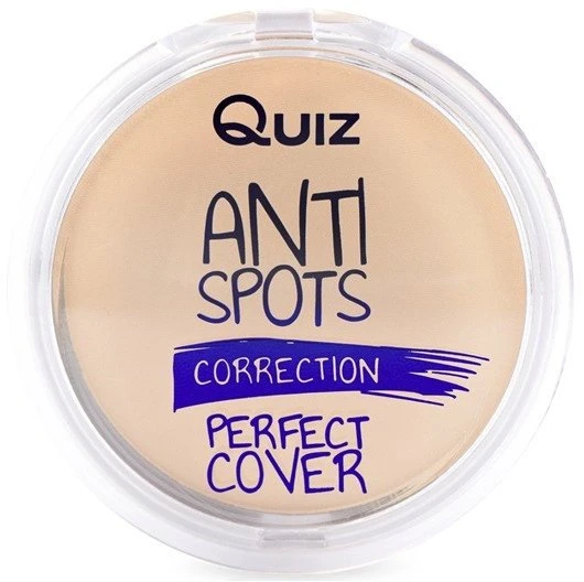 „Quiz Cosmetics“ matinė pudra nuo spuogų, Nr. 01, 10 g