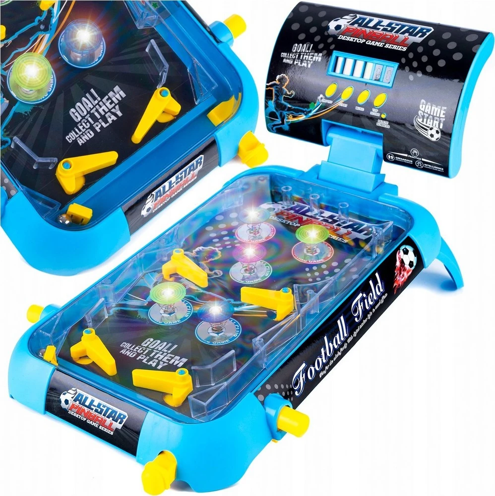 Lean Toys Vaikiškas pinbolo aparatas su šviesomis ir garsais