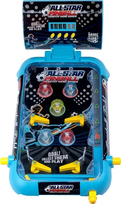 Lean Toys Vaikiškas pinbolo aparatas su šviesomis ir garsais