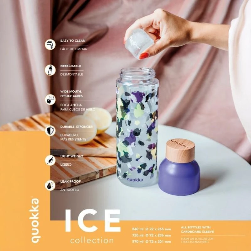 Gertuvė „Quokka Ice“ – „Ecozen Vanduo“ butelis, 570 ml (Blooms)