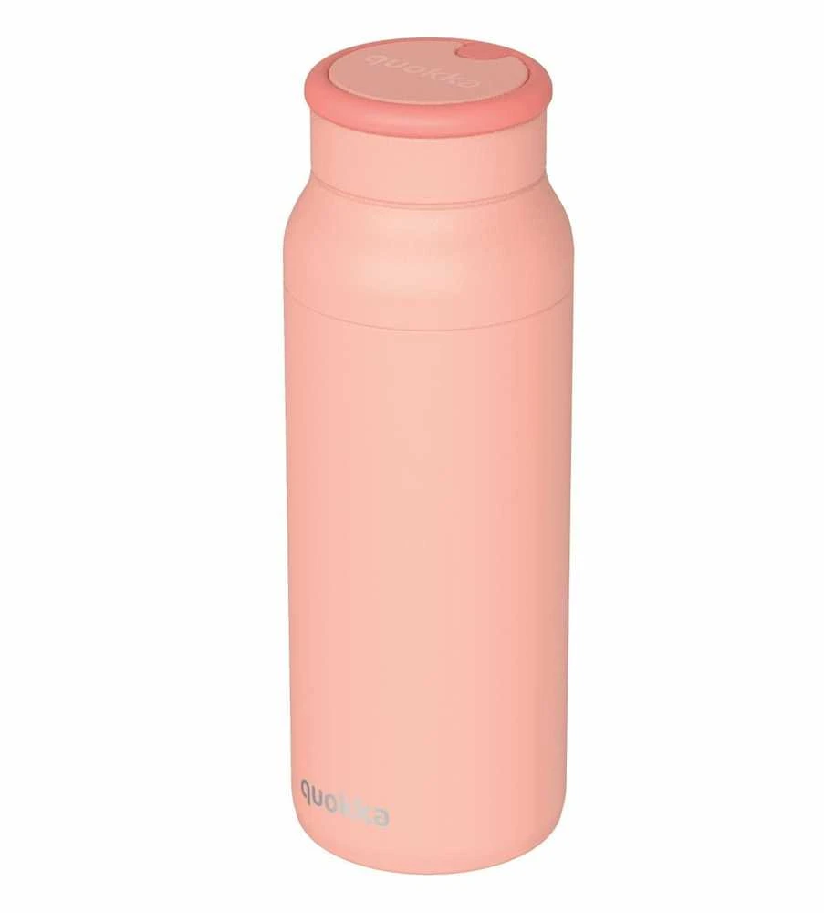 „Quokka Echo“ – 690 ml nerūdijančio plieno gertuvė su silikonine rankena (Rožinė)
