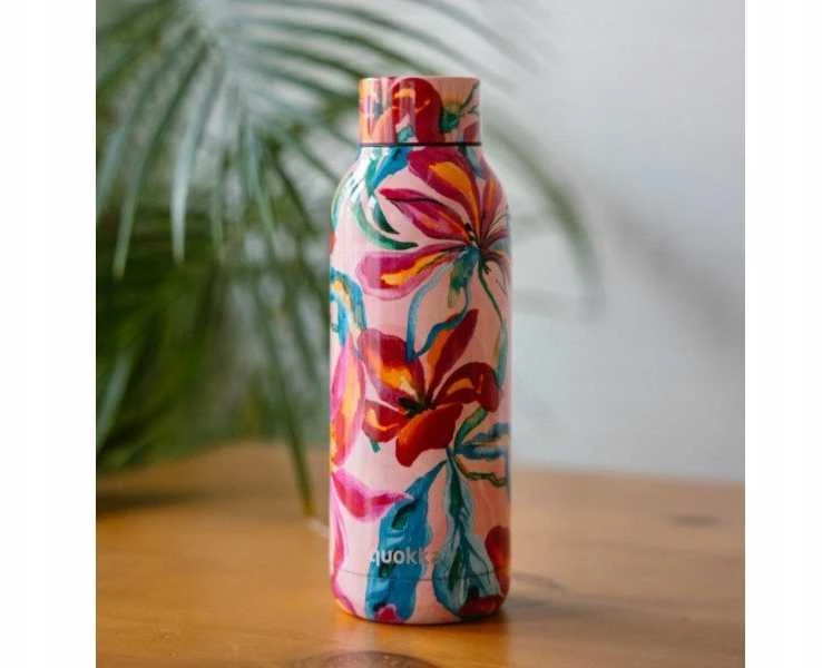 „Quokka Solid“ nerūdijančio plieno termosas 510 ml (tropinis žydėjimas)