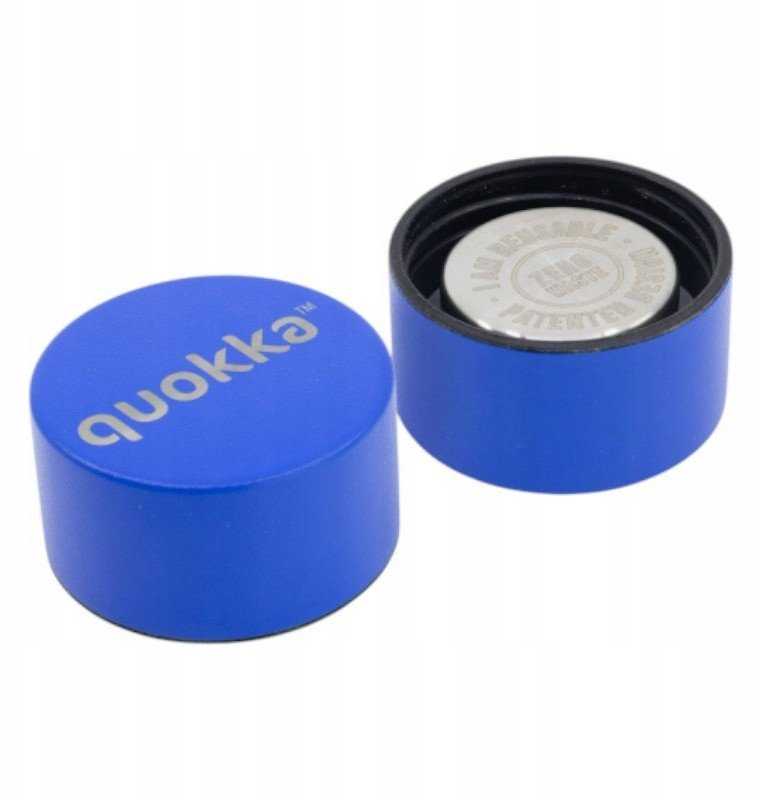 „Quokka Solid“ – nerūdijančio plieno termosas, 510 ml (ultramarino spalvos)