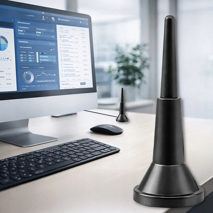 4G LTE antena su magnetiniu pagrindu - 5dBi - Qoltec 57058