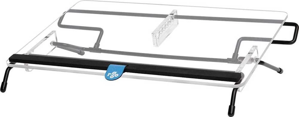 R Go Tools R-GO dokumentų laikiklis FlexRead iki A3 skaidrus akrilas/juodas