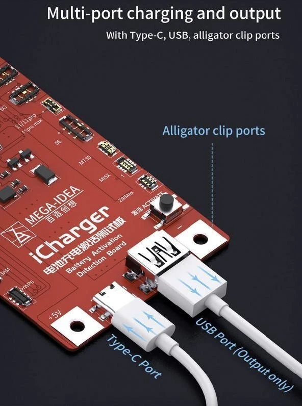 OEM QIANLI iCharger aktyvinimo baterija iPhone/Android