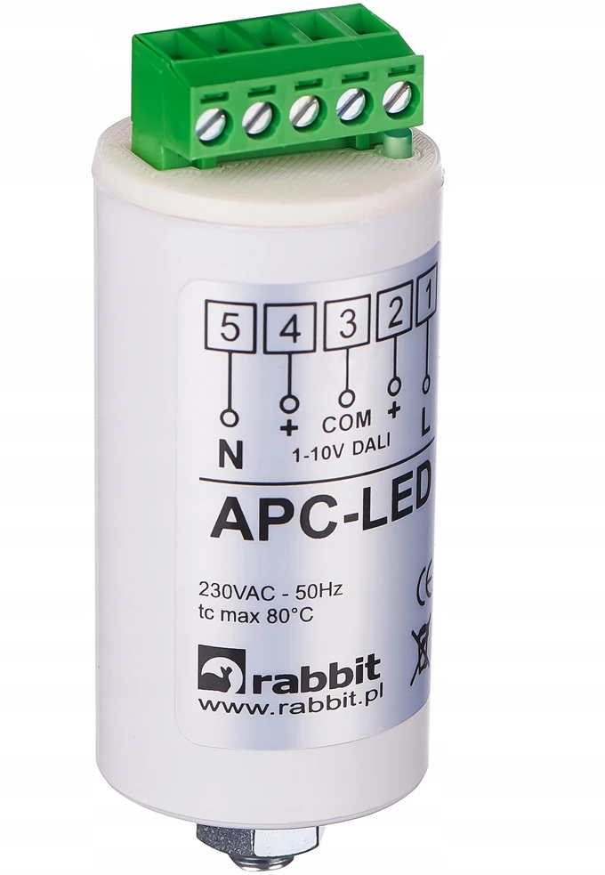 RABBIT RABB7012G3W5 Autonominė laiko relė APC-LED 1-10V / DALI RABB7012G3W5