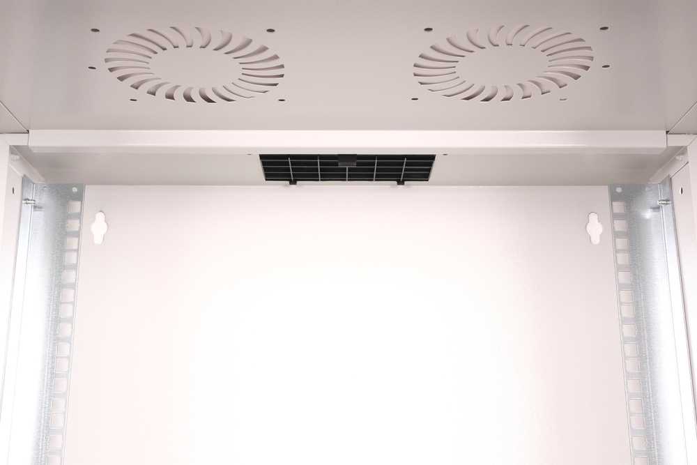 Spinta Digitus Rack Digitus DN-49208 SOHO perforuotos durys Pilka