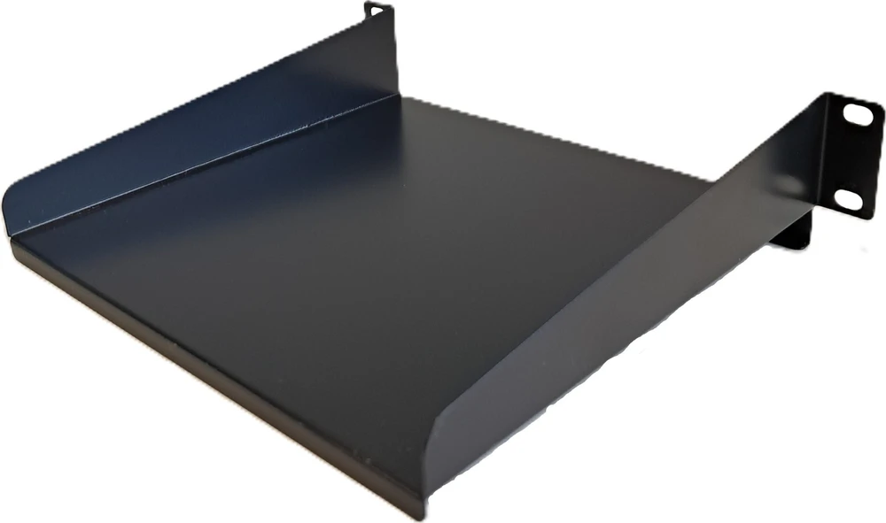 NetRack Lentynėlė RACK 10'' 1U 200mm, Netrack, juoda