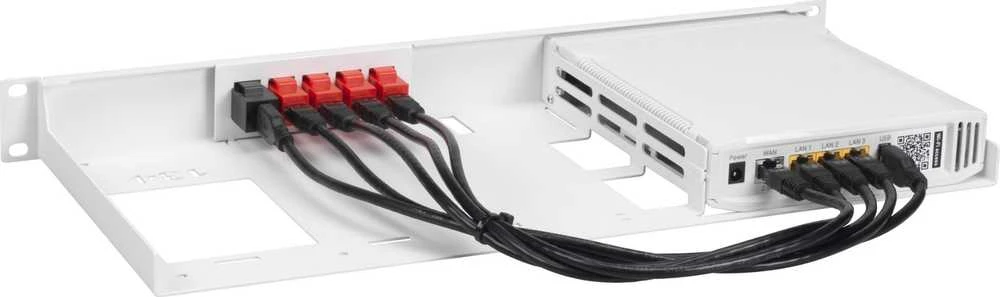 Rinkinys rackmountIT, skirtas AVM Fritz! Rackmount 6591 (RM-FB-T4)