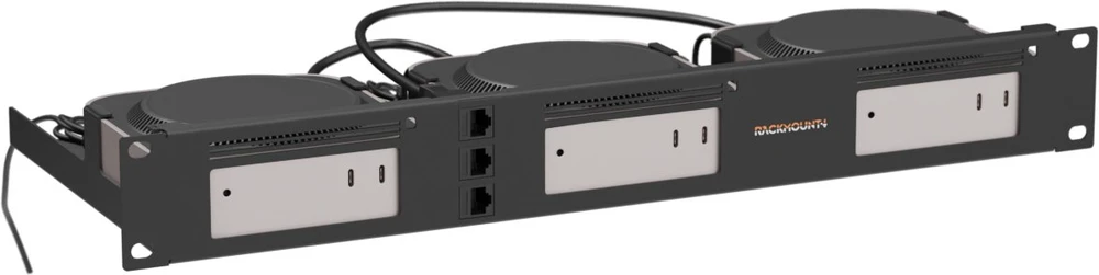 Rackmount IT Rackmount.IT Kit for Apple Mac Mini M4 x 3