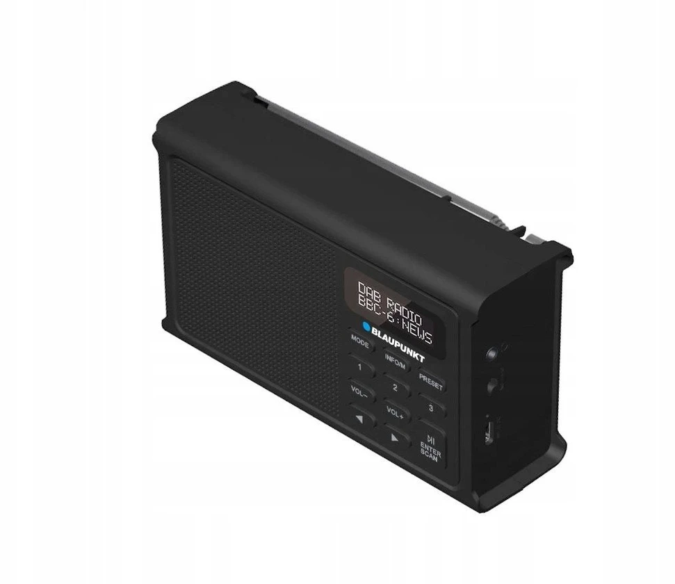 Blaupunkt DR3BK Portable radio juodas