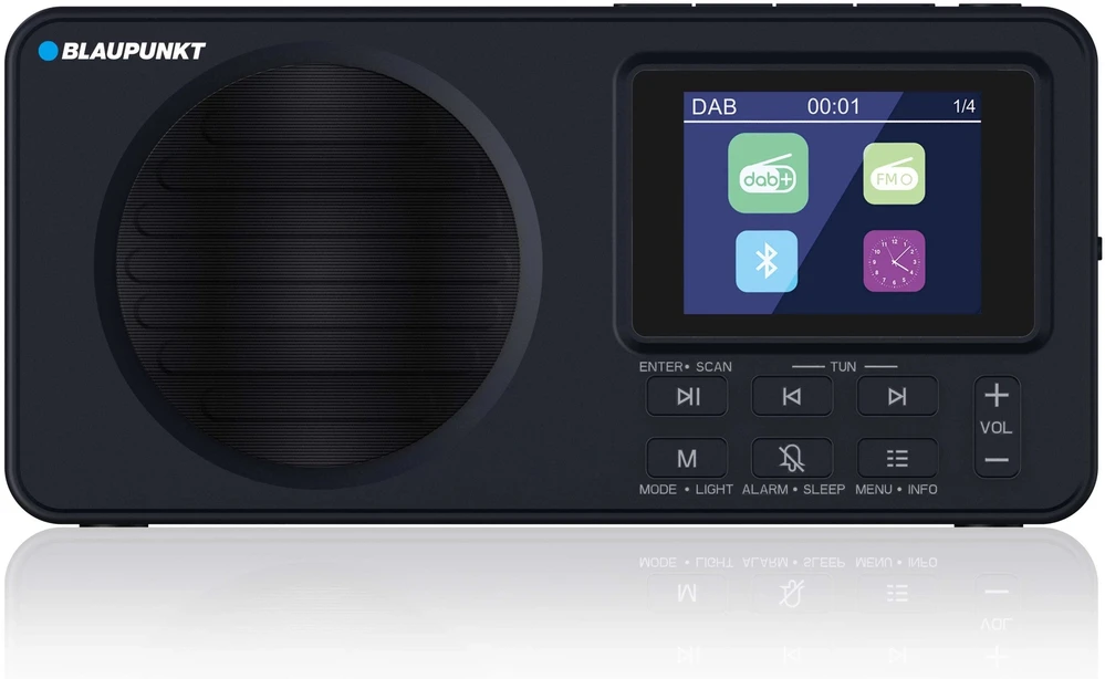 BLAUPUNKT Radijas DR6BK DAB+/FM Juodas