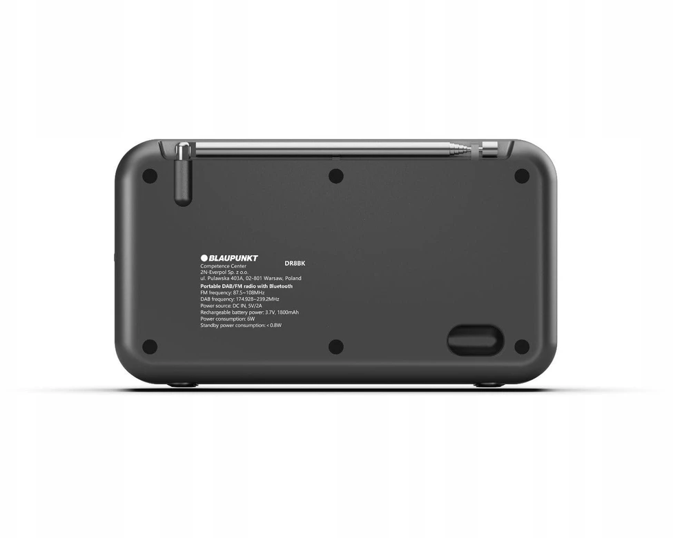 Blaupunkt DR8BK Portable radio juodas
