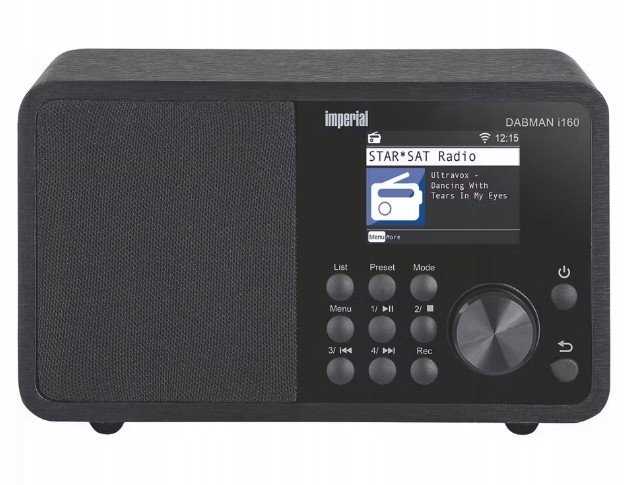 Radio Imperial Radio DABMAN i160 DAB+/FM juoda
