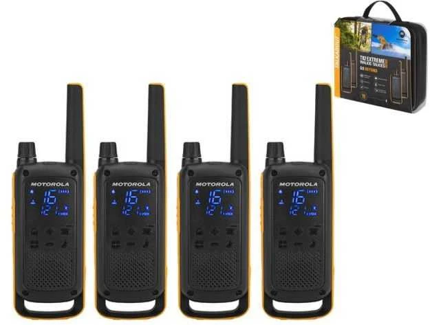 Radijo stotelė - racija MOTOROLA T82 EXTREME QUAD
