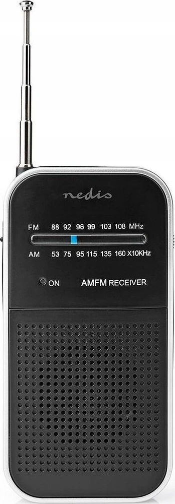 Radijas Nedis RDFM1110SI radijas Portable Analog Juodas