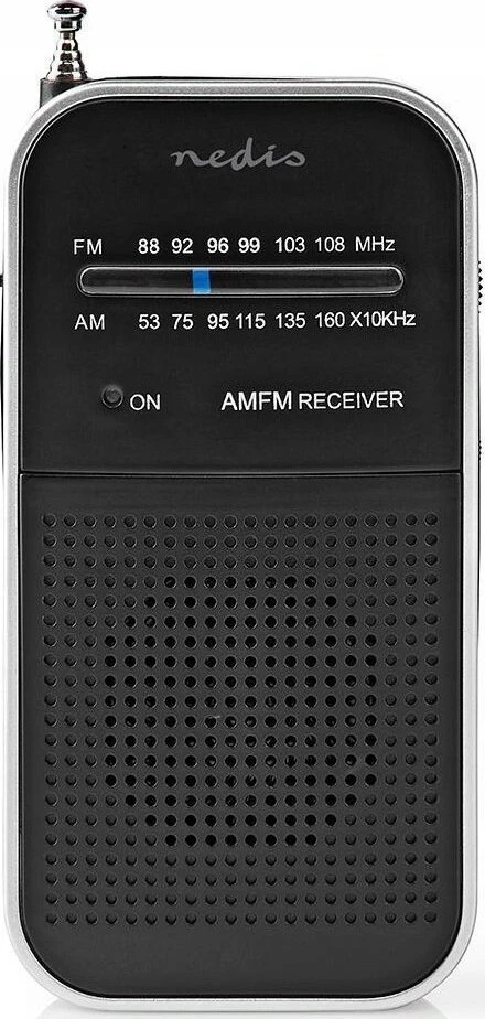 Radijas Nedis RDFM1110SI radijas Portable Analog Juodas