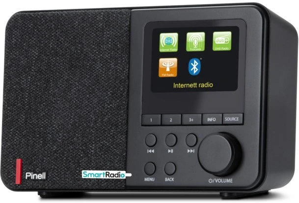 PINELL radijas Pinell Supersound 102W juodas