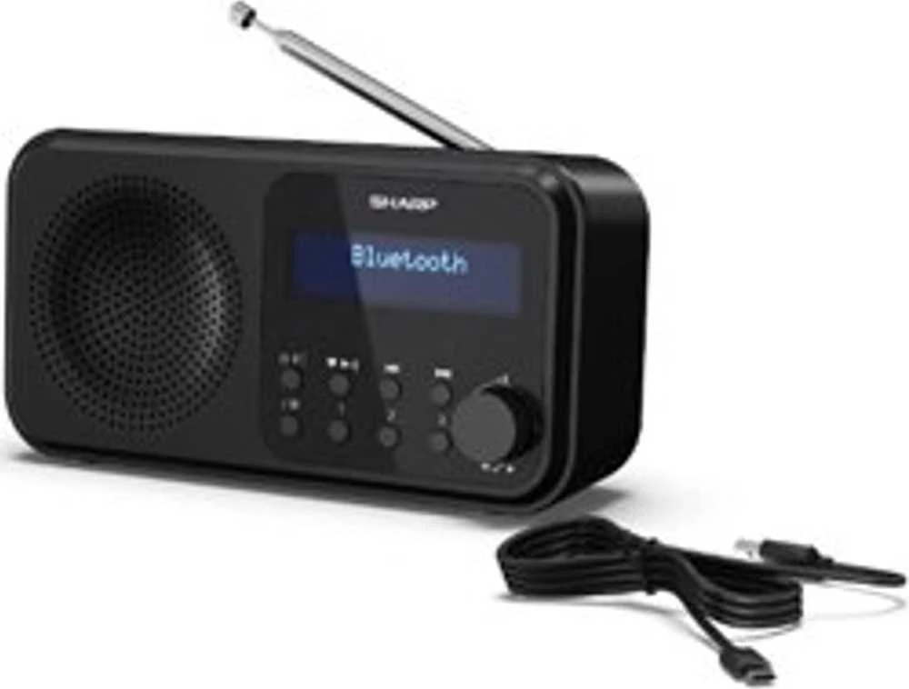 Radijo imtuvas Sharp DR-P420(BK), Juodas