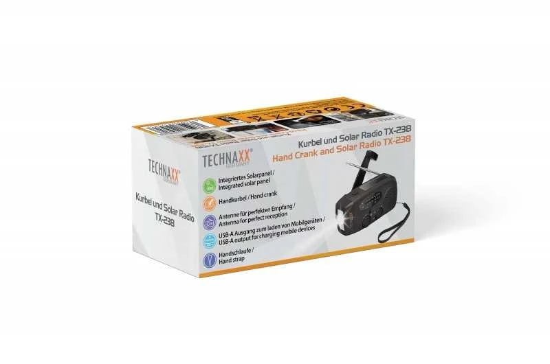 IMTUVAS RADIJO TECHNAXXSOLAR TX-238