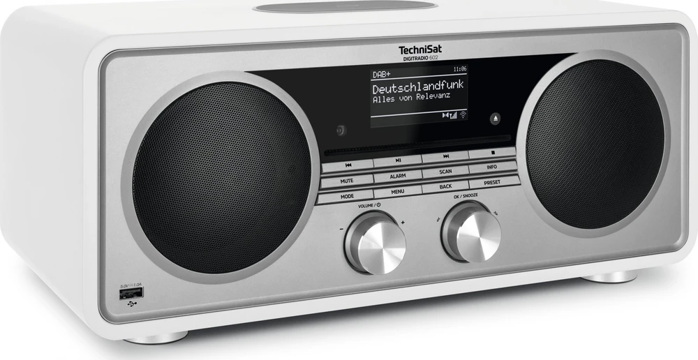 TechniSat DigitRadio 602 balta/sidabrinė