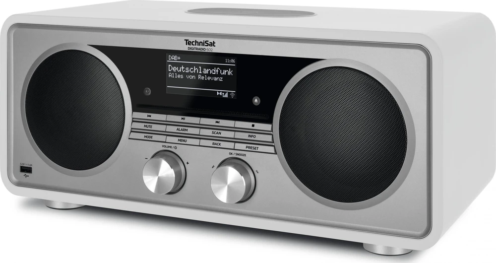TechniSat DigitRadio 602 balta/sidabrinė