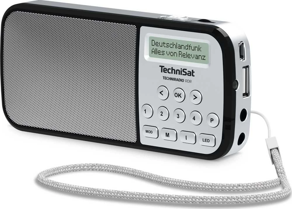 TechniSat Techniradio RDR DAB+ Radio sidabrinis | TechniSat