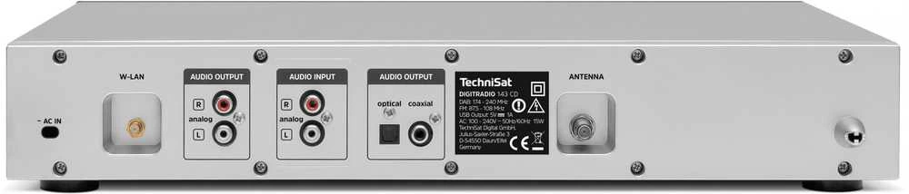 TechniSat | Radijo adapteris | Digitradio 143 CD | USB jungtis