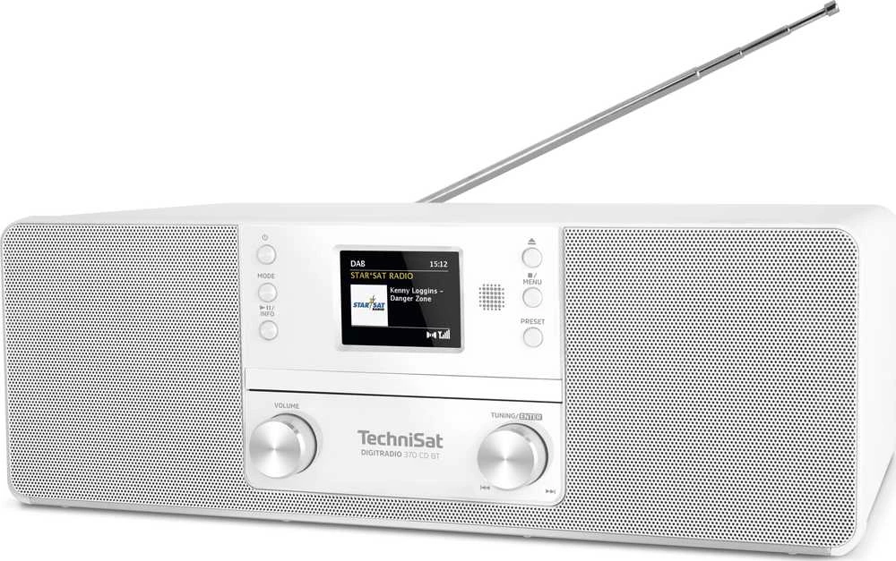 Technisat DigitRadio 370 CD BT baltas