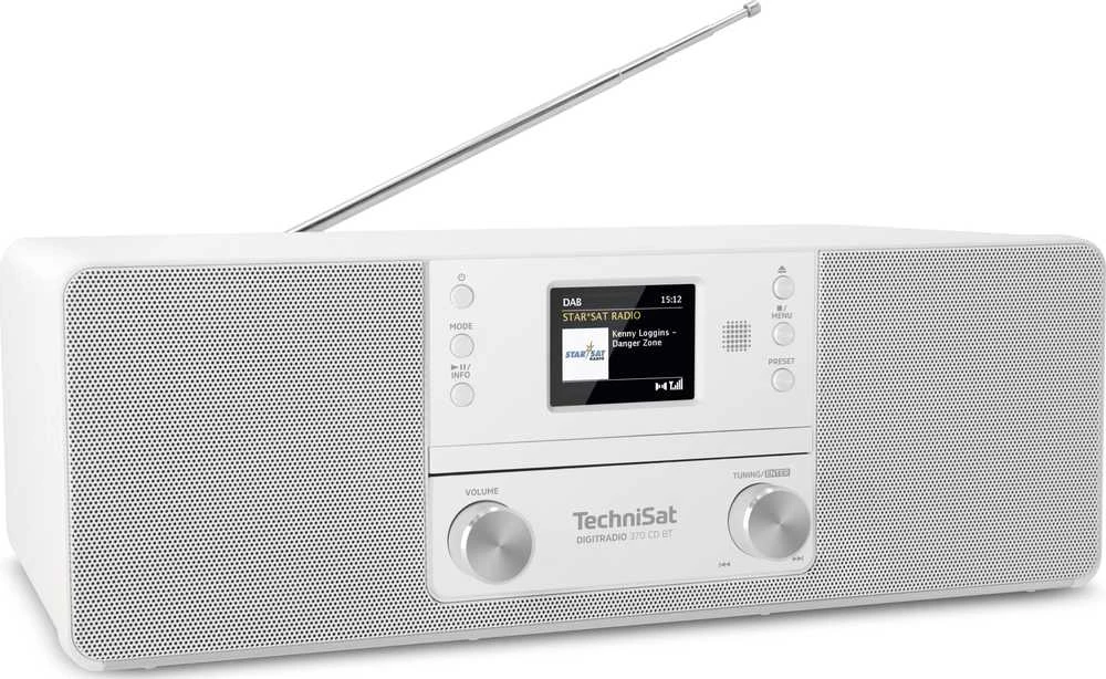 Technisat DigitRadio 370 CD BT baltas