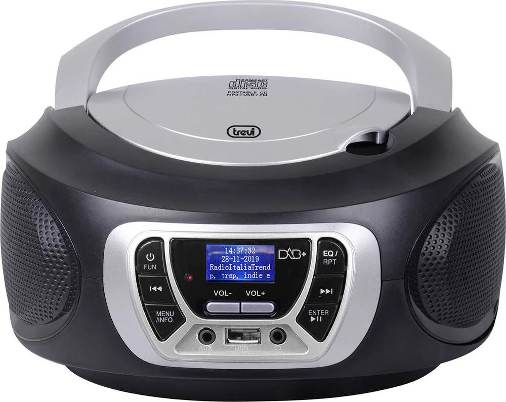Grotuvas Trevi CMP51000 juoda