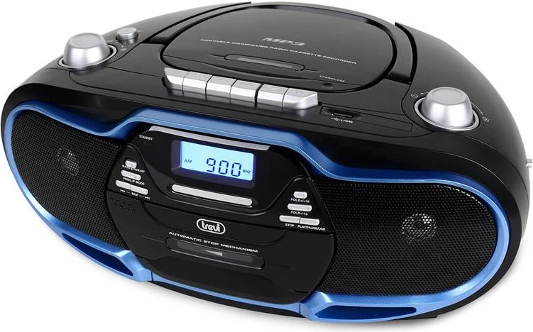 Grotuvas Trevi CMP 574 USB Mėlyna CD USB Cassette