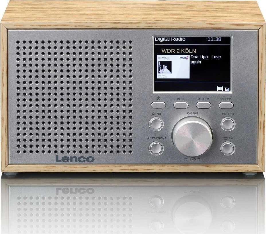 Radijo imtuvas Lenco Lenco DAR-017WD medinis