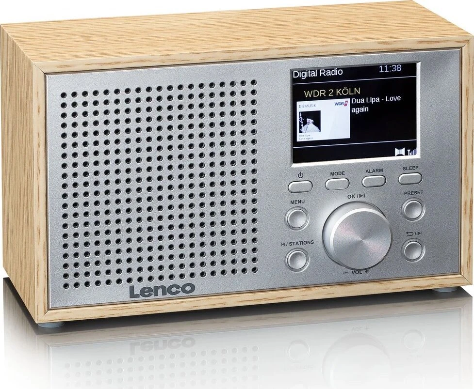 Radijo imtuvas Lenco Lenco DAR-017WD medinis