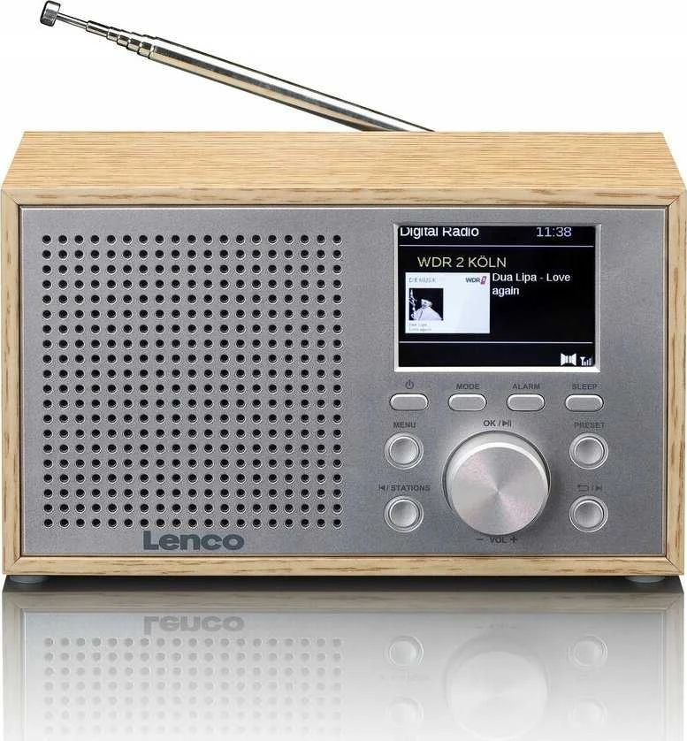 Radijo imtuvas Lenco Lenco DAR-017WD medinis