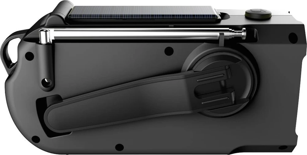 MOZOS ER-01 Radijas SOLARNE DYNAMO AM/FM 5000 MAH