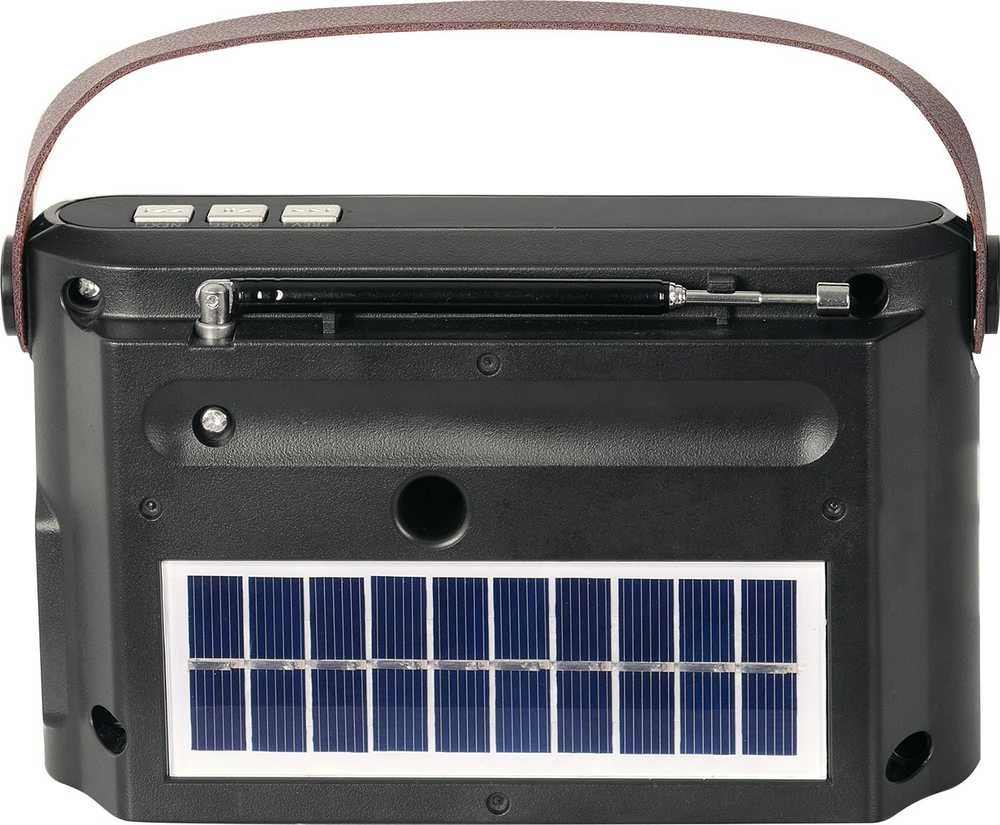 Radio Trevi Radio RA 7F25 BT juodas solarne