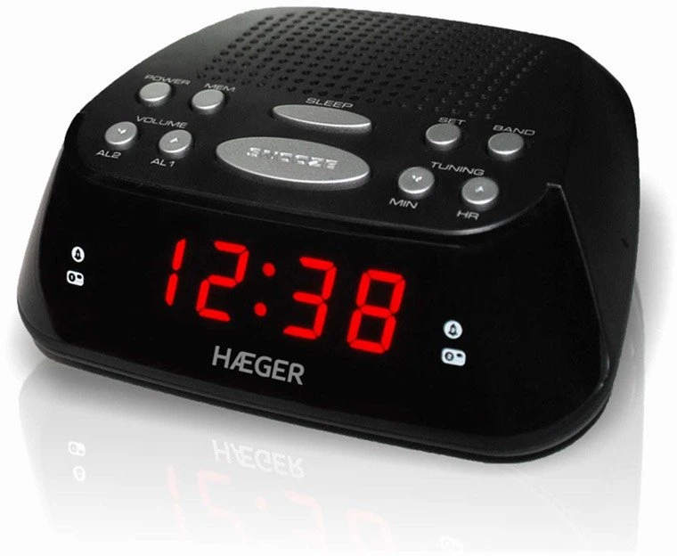 Radijo žadintuvas Haeger RA-06B.005B Snoozer Radio
