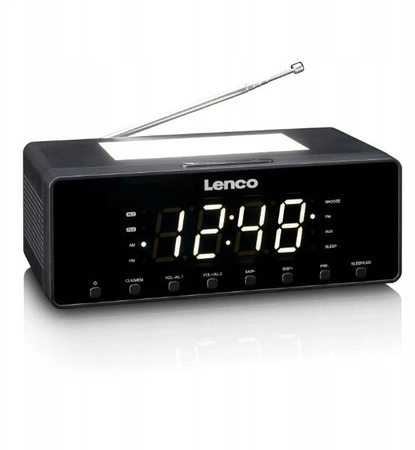Radijo žadintuvas Lenco CR-540BK juoda