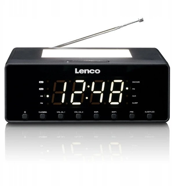 Radijo žadintuvas Lenco CR-540BK juoda