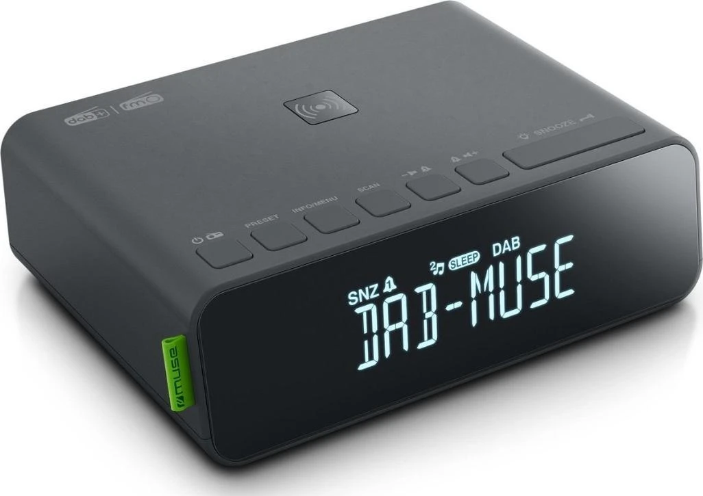 Muse Mūza | DAB+/FM RDS radijas | M-175 DBI | Signalizacijos funkcija | AUX į | Juodas