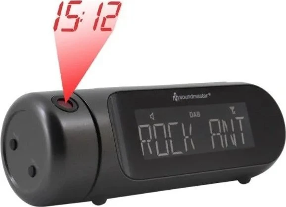 Radijo žadintuvas Soundmaster UR6700AN radio Laikrodis Juodas