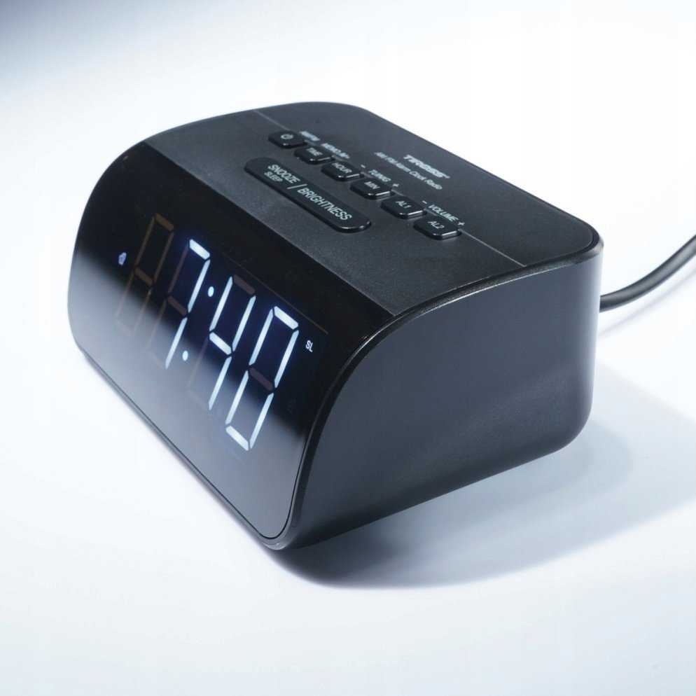 Radijo žadintuvas Tiross Radijo žadintuvas AM/FM su wyświetlaczem LED TS-490 Tiross