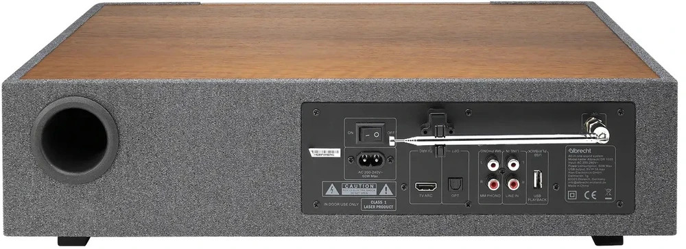 Radio Albrecht DR 1000 All-in-One Soundsystem