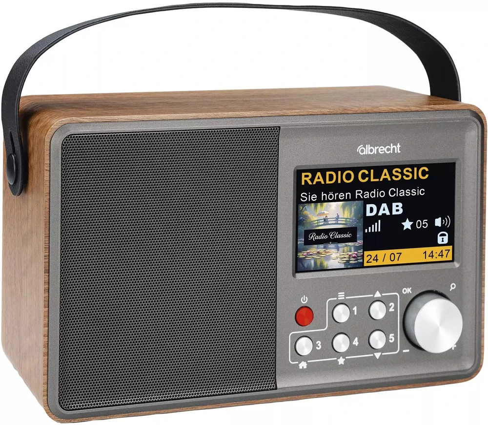 Radijas Albrecht DR 862 komfortiškas radijas