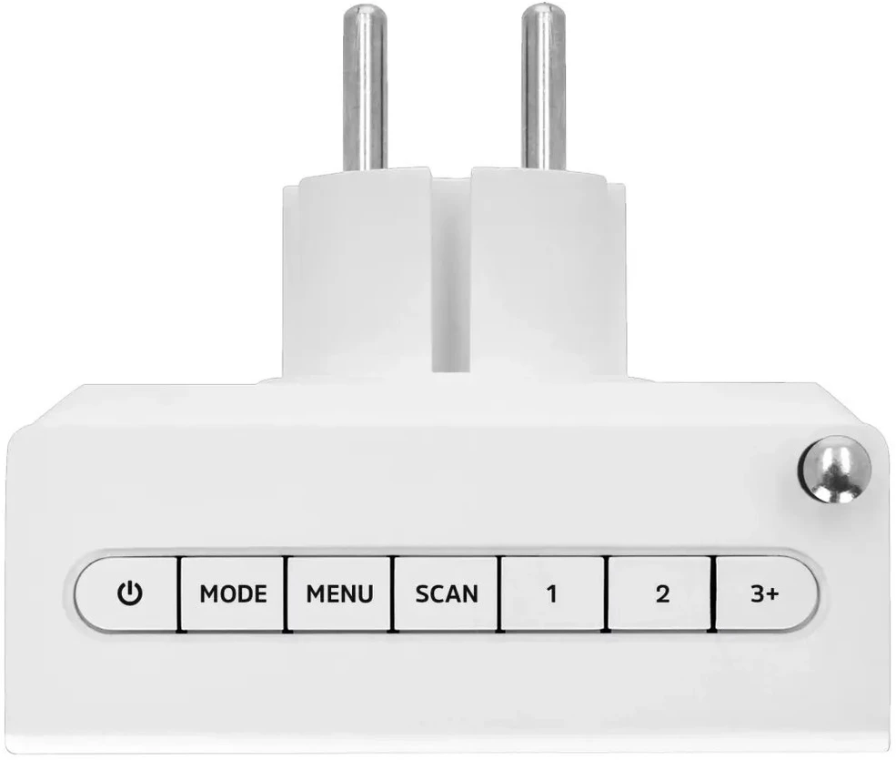 Radijas Art DAB+/FM DS-903 B skaitmeninis LED ekranas baltas (RADA DS903 B)