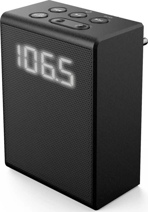 ART radijas FM bluetooth su ekranu LED BS-817B juodas