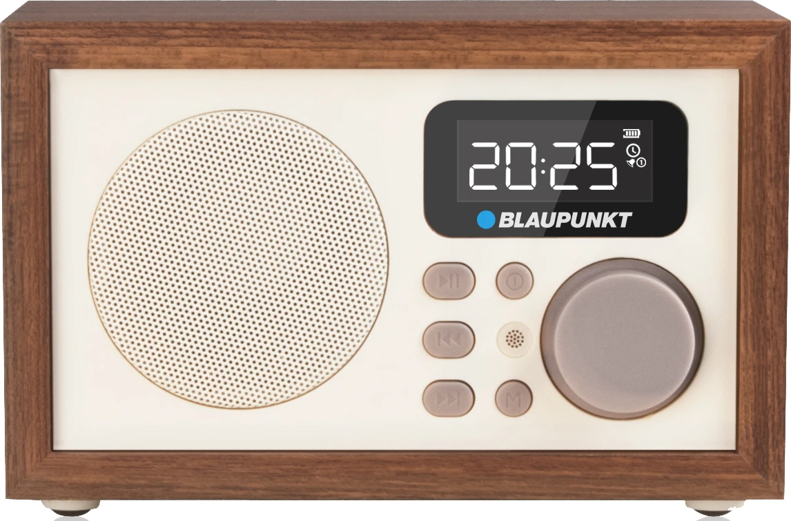 Blaupunkt Laikrodis retro HR5BR FM USB Alarm